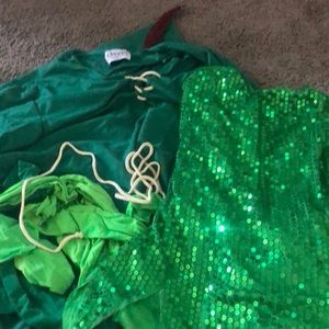 Peter Pan and Tinker Bell costume